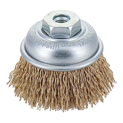 三共コーポレーション 建工快速 カップワイヤーブラシ 65mm 鋼線メッキ 52×65×65 KCB-65K