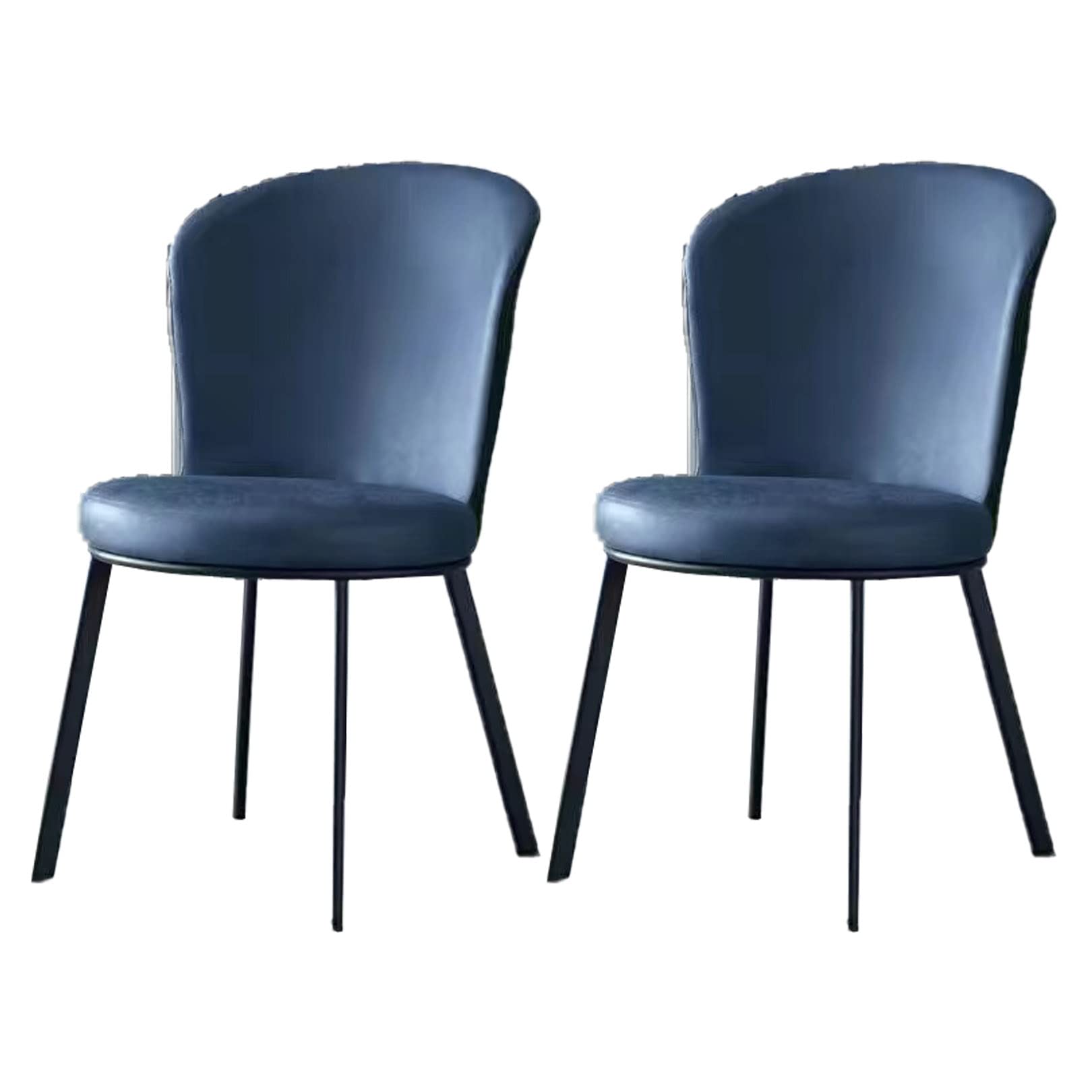 Chaise de bureau avec pieds en métal pour soulager le dos et optimiser le petit salon