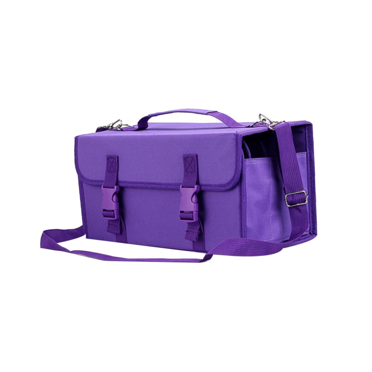 TEHAUX Borsa Porta Pennarelli Con Cerniera Scomparti Custodia Porta Penne Ad Alta Capacità Con Tracolla Borsa Con Cerniera