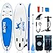 IBATMS-Tabla de SUP 10'x30 "x6" Tabla de Stand Up Paddle inflable con accesorios de SUP Premium y bolsa de transporte | Cubierta antideslizante, postura amplia, aleta|para jóvenes y adultos