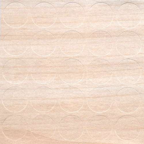 1 Sheet (25 caps) Self Adhesive Decorative Screw Cover Caps 14mm (931 Maple)
