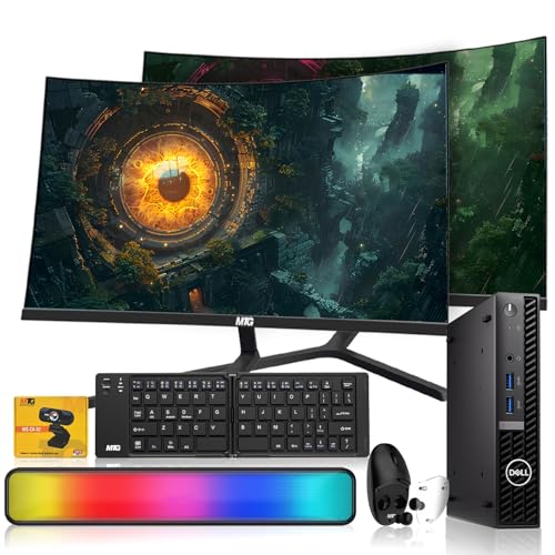Dell Optiplex Mini PC, i5, 16GB RAM, 256GB SSD + 500GB HDD, Win 11