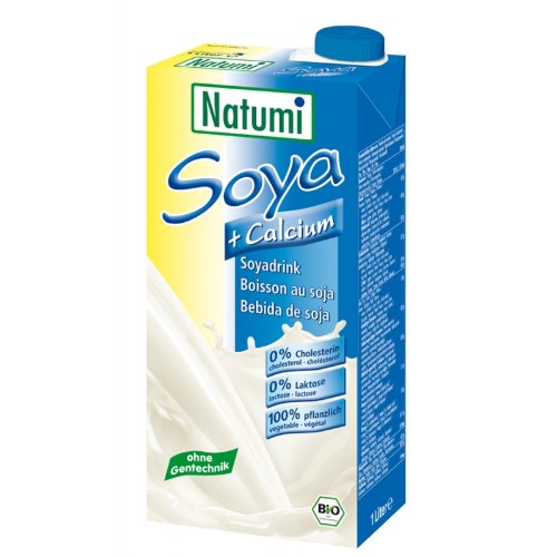 Bebida de Soja Calcio bio Natumi, 1 litro