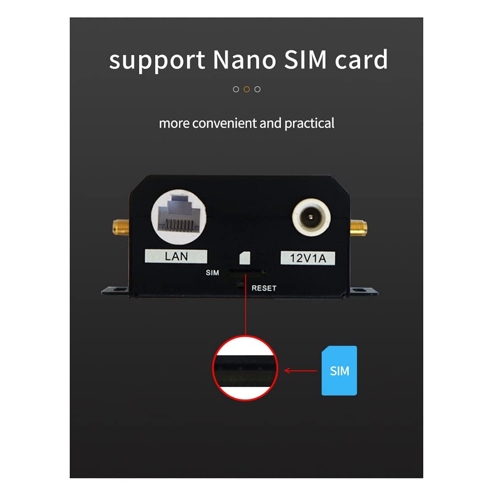H927 Industrial Grade 4G Router 150Mbps 4G LTE CAT4 SIM Card Router con Supporto Antenna Esterna 16 Utenti Wi-Fi Spina UE