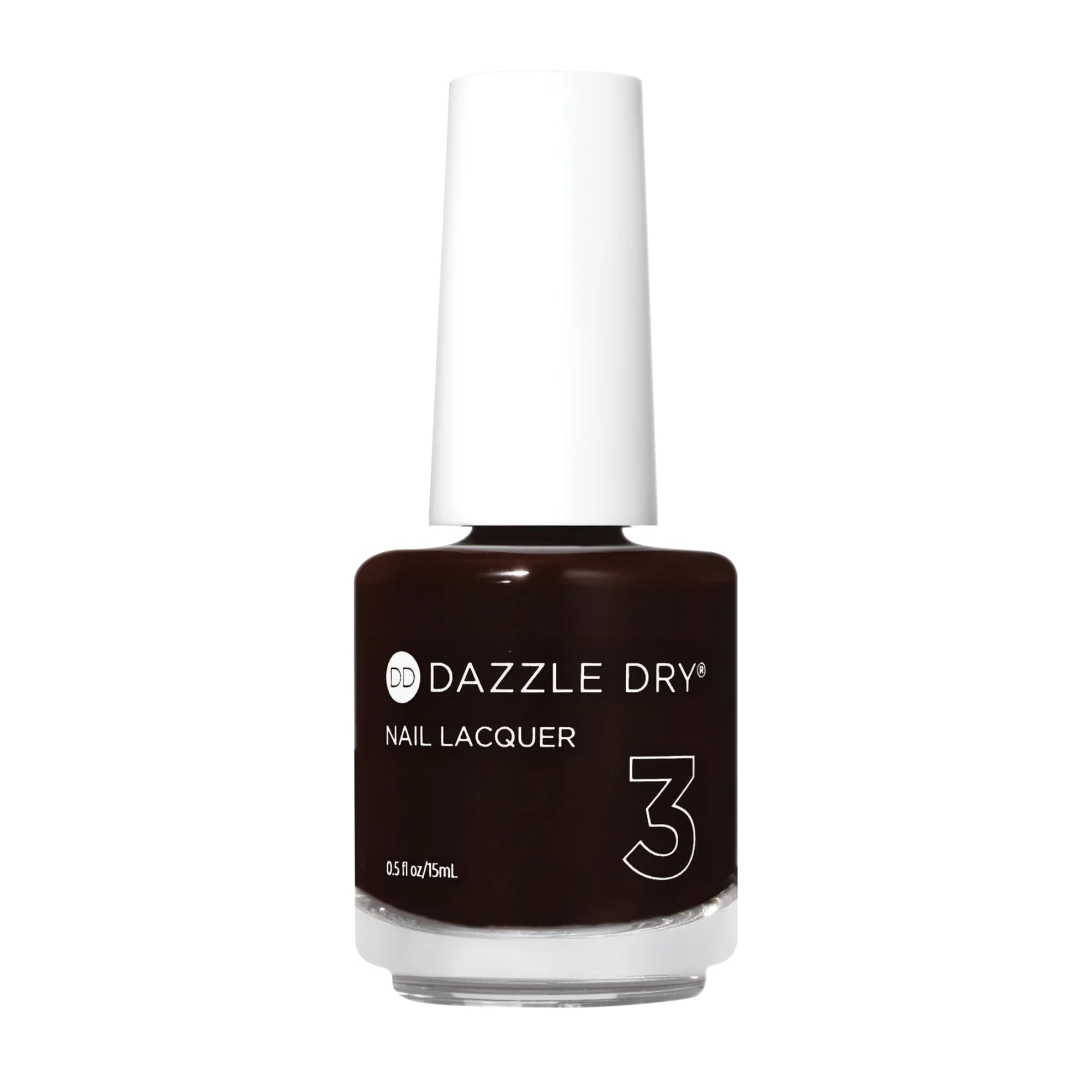 Nail Lacquer (Step 3) - Forbidden Passion - A sexy near-black raisin purple. Full coverage cream. (0.5 fl oz)