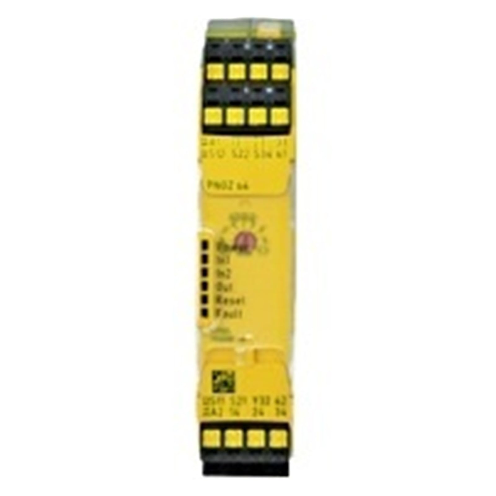 Qvivfyboe One Color Safety Relay 751104 Pnoz S4 C 24 Vdc 3 N/O 1 N/C Safety Module