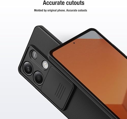 Miniatura 4 de Funda para Xiaomi redmi Note 13 5G, Redmi Note 13 5G Funda para teléfono con protector de cámara deslizante Funda protectora de PC duro TPU Slim