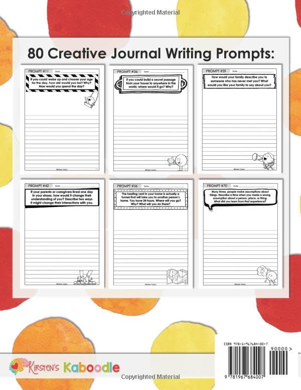 Daily Journal Prompts for Kids: Creative Writing for 3rd-6th Grade - Image 2
