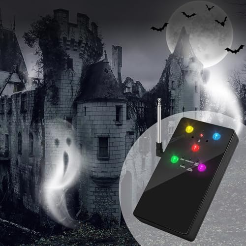 Image of Ghost Hunting Equipment, Briidea Paranormal Equipment Tool with High Sensitivity & Temp Deviation Detection, Perfect for Thrilling Ghost Hunts, Seances & Paranormal Exploration, Black