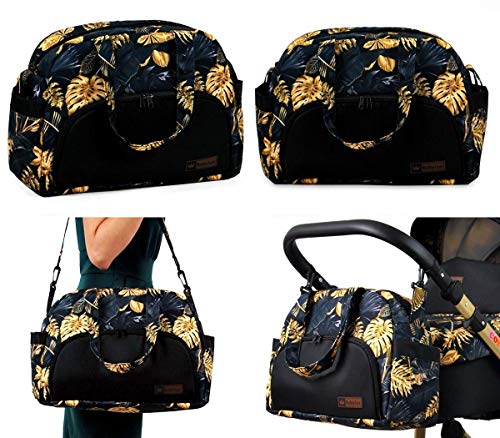 Kinderwagen 3 in 1 complete set met autostoeltje Isofix babybad babydrager Buggy Colorlux Gold van ChillyKids Albion… - Afbeelding 7