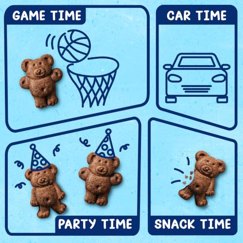 TEDDY GRAHAMS Chocolate Graham Snacks, Bulk Kids Snacks, 6 Boxes - image 7