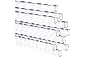 Essential Glass Oil Burner Pipes: 6 Inch Long, 10 Pack