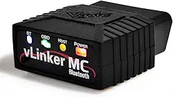 Vgate Scanner de diagnóstico vLinker MC Bluetooth OBD2 para Android e Windows