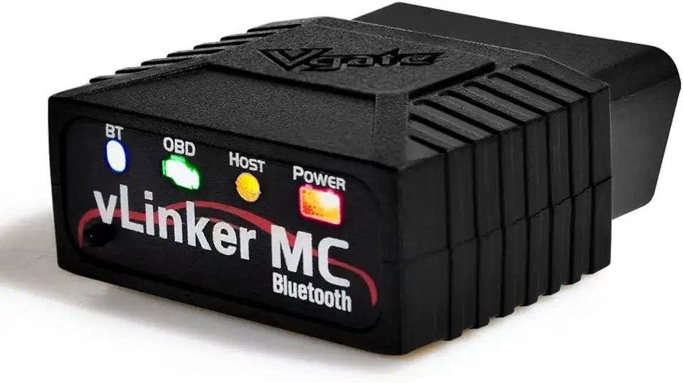 Vgate Scanner de diagnóstico vLinker MC Bluetooth OBD2 para Android e Windows