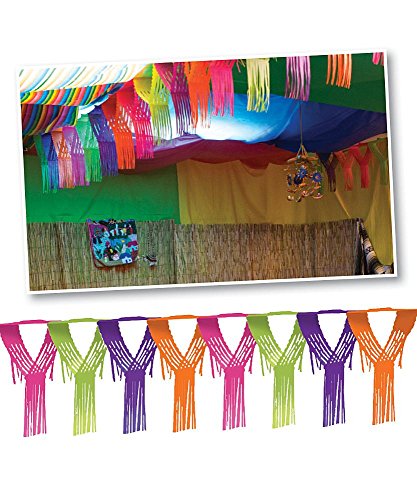 Bright Drop Fringe Garland