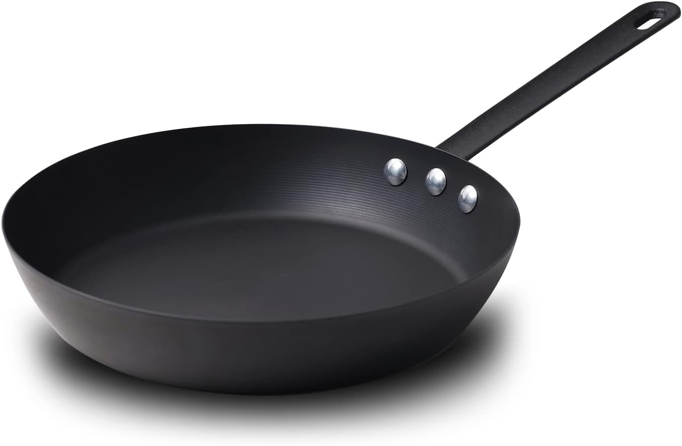 Coating-Free Carbon Steel Pan Durable 10 Inch Frying Pan, Pans For Cooking Delicious Meals, Oven Safe, Induction Compatible Pfoa Free