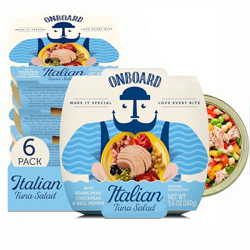 Onboard Ready to Eat Italian Tuna Salad - Tuna Snacks