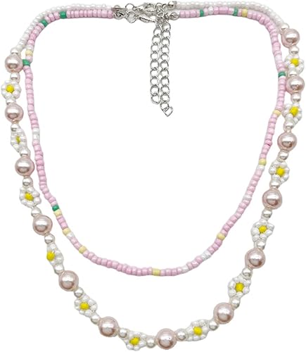 Miniatura 13 de Irregular Red Rose Necklace for Women Flower Necklace Vintage Jewelry Fashion Valentine's Day Jewelry 19.29 inches