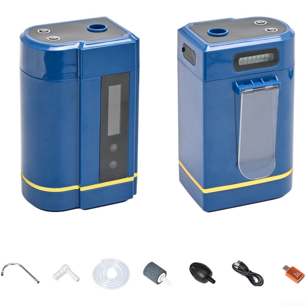 Oxigenador de pesca Modelo 22004000 con luz LED para acampadas libres