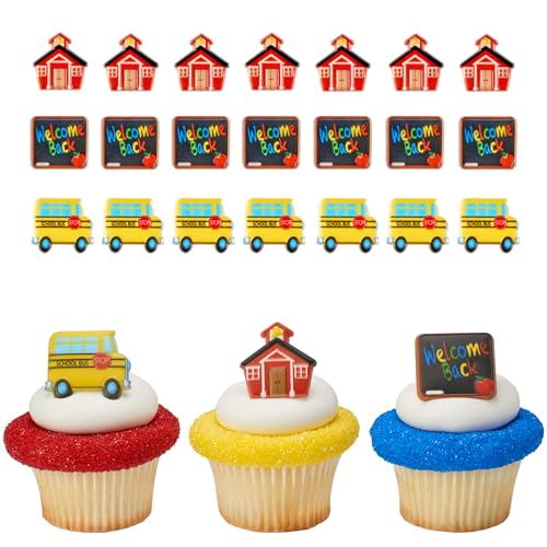 Décorations de cupcakes rentrée scolaire DecoPac : la solution pour un goûter d'école réussi