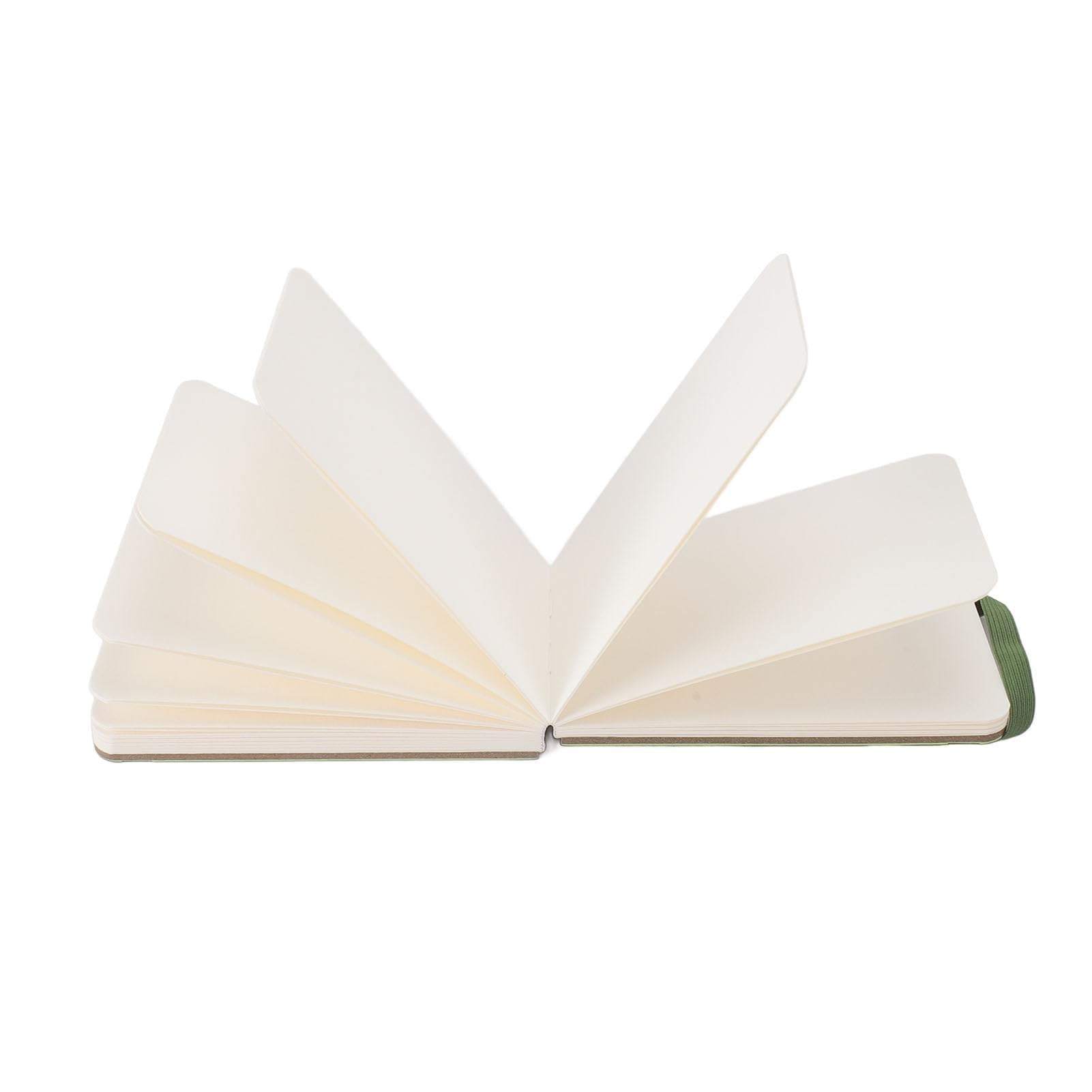 Szkicownik Akwarelowy, 30 Arkuszy, Twarda Oprawa, 14 x 9 cm, 300g/m², Zielony Notes do Rysowania, Malowania i Szkicowania
