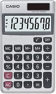Casio SL-300SV Solar Powered Standard Function Calculator