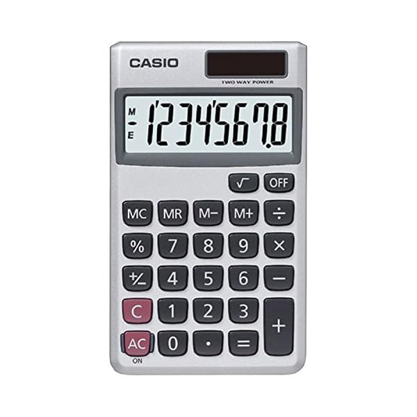Casio Inc. SL-300SV Solar Powered Standard Function Calculator