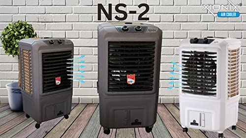 Image of Fresh Plastic Powerful 3 Speed Motor Desert Cooler | White |NS 2 16 | Pack Of 2