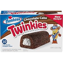 Hostess Chocolate Cake Twinkies, 10 Count, 13.58 Ounce Pack of 1