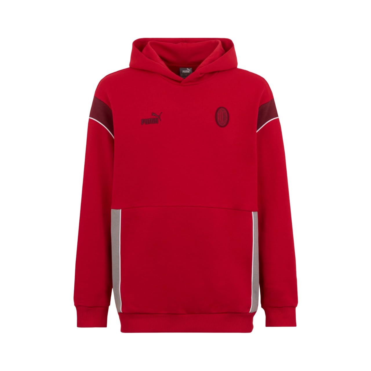 AC Milan Bluza z kapturem FtlbArchive, Czerwony, Dorosły, S