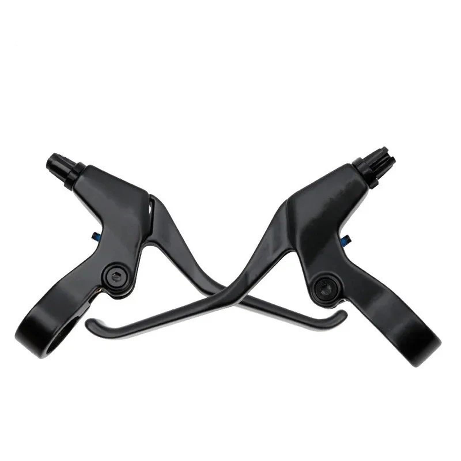 POAYUEWR Bicycle V-Brake Lever Handbrake Mountain Bike Folding Bike Cable Pull Brake Extended Brake Handle Bike Brake Drum(Black)