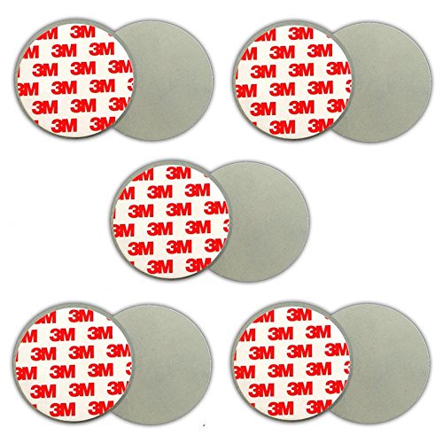 Preisvergleich Produktbild 5X Magnethalter Rauchmelder / Magnethalterung Magnetbefestigung Magnet Halterung