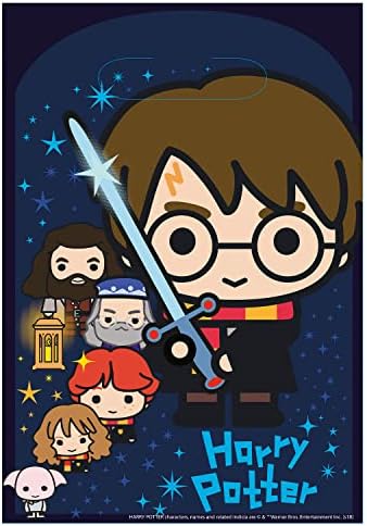 Amscan 9912593 - Harry Potter Party in a Box - Tableware, Decorations & Accessories for 8 Guests
