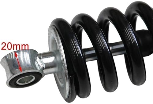 Miniatura 3 de ZXTDR Paquete de 2 amortiguadores traseros de 10.236in 10.2 pulgadas, suspensión Sensa-Trac carga para motocross Pit Bike Motocicleta 1200 libras