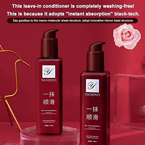 YANJIAYI-Hair-Smoothing-Leave-in-Conditioner-YANJIAYI-Hair-Treatment-Yanjiayi-Hair-Conditioner-A-Touch-of-Magical-Hair-Care-Hair-Smooth-Anti-Frizz-for-Curly-Dry-Damaged-Hair-1Bottle