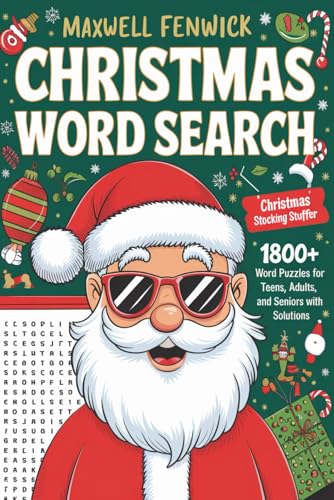 Stocking Stuffers: Christmas Word Search Puzzles Large Print: Fun and Festive Word Find Puzzle Book for Kids, Teens, Adults, and Seniors – Perfect for Holiday Brain Games and a Great Christmas Gift image 2