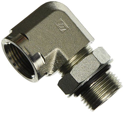 Brennan Industries 6805-12-12-NWO-FG Forged Steel 90 Degree Elbow Tube Fitting, 1-1/16