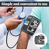 Extra Large Blood Pressure Cuff, 22-52CM Big Arm - Adjustable XL Large Cuff for Omron, Universal Blood Pressure Monitors Large Cuff for XL Blood Pressure Cuff for Big Upper Arm, Black ﻿ - Image 6