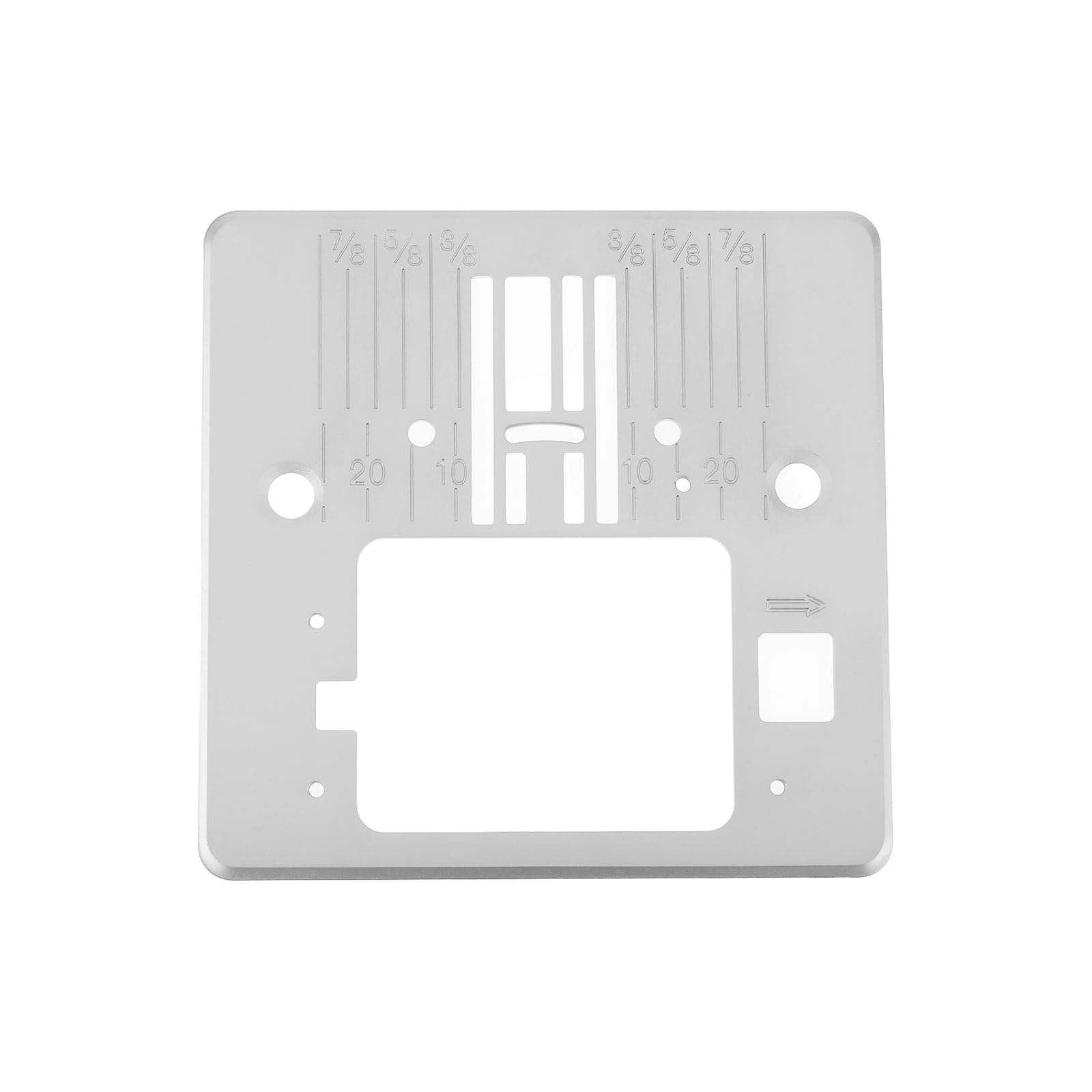 Create idea Needle Plate Replacement Part 416472401 Sewing Machine Parts Compatible with Singer 4411 4423 4432 5523 44s