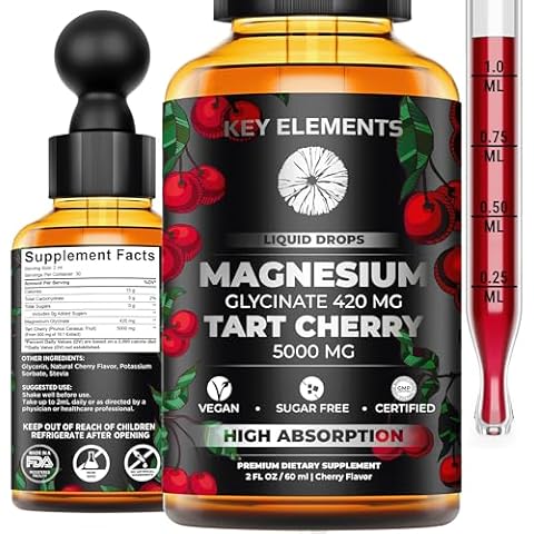 Key Elements Liquid Magnesium Glycinate Drops Cover