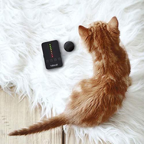 TabCat Pet Tracking Cat Collar Tracker System - Includes 2 Tags