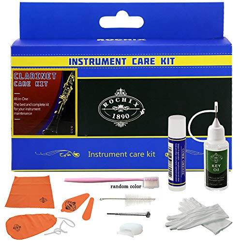 image for ROCHIX 1890 Rochix Clarinet Cleaner Care Cleaning Kit,Maintenance Kit,