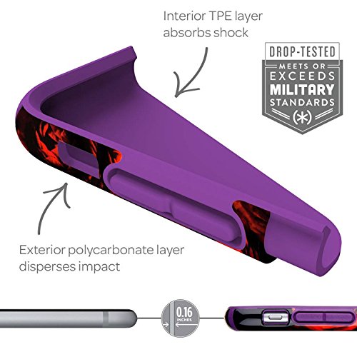 Speck Products Candyshell Inked Case For Iphone 6/6S - Retail Packaging - Overlay Floral Aqua/Atlantic Green #TOP4