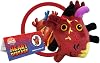 GIANTmicrobes Heart Disease Plush - Learn About Your Heart Health and Cardiovascular System with This Educational Gift for Friends, Students, Educators, Patients and Doctors, Memorable Get Well Gift