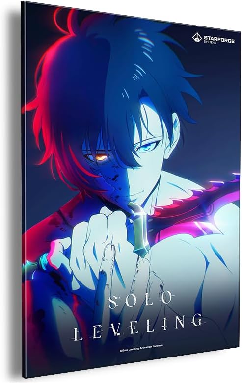 STARFORGE - Dagger - Solo Leveling – UV Printed Acrylic Wall Art 16in x 24in