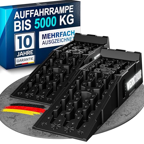WERKTHOR Lot de 2 rampes d'accès pour Voiture - Rampes d'accès...