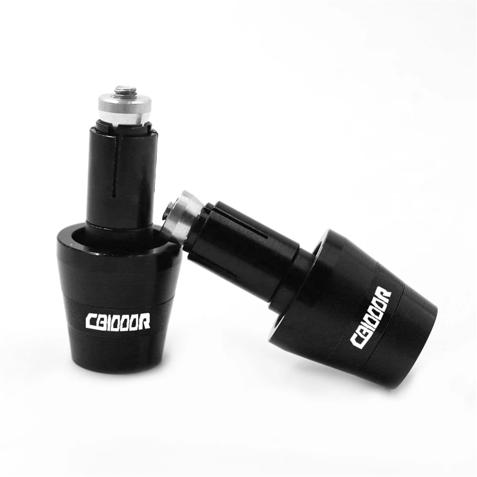 Dla Honda CB1000R CB 1000R CB 1000 R Motocykl 7/8 "22MM Kierownica Uchwyty Do Kierownicy Ciężki Drążek Zaślepka Zaślepka (Kolor : CZARNY, Rozmiar : 1)