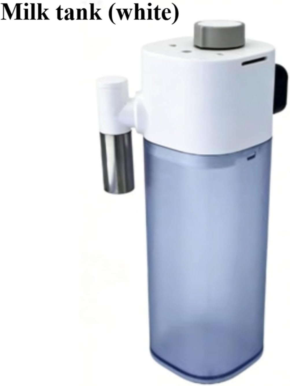 MILK TANK，Compatible For NESPRESSO GRAN LATTISSIMA F531 EN650 Coffee Machine Replacement Use(White)