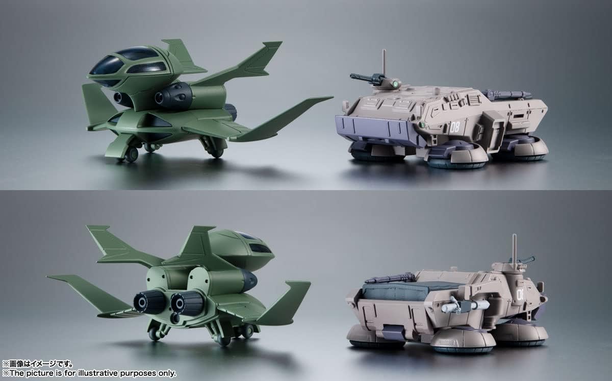 Figure Robot Spirit Platoon Side MS 08 MS Platoon Option Parts Set 02 Version A.N.I.M.E. ABS BANDAI superior