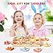 Zeoddler Wooden Puzzles for Toddlers, 8 Pcs Farm Animal Matching Egg Puzzle, Montessori Toys for Boy Girl Easter Birthday Gifts, Preschool Learning Activities & Educational Toys for Boys, Girls